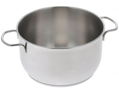 Кастрюля "Классика-ПРИМА" 3 л (прутковые ручки и металлическая крышка) (200/171 мм)