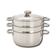 Пароварка двухъярусная (кастрюля-стимер) серия "Классика" (200/165 мм)