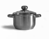 Кастрюля "Славяна" 1,75 л со стеклянной крышкой (160/136 мм)