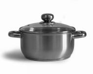 Кастрюля "Славяна" 2,5 л со стеклянной крышкой (200/171 мм)