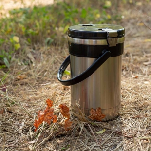 Термос "Экспресс" с широким горлом 3-секционный (с металлическими судками)