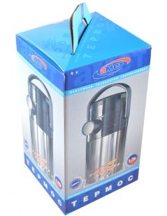 Термос "Гейзер" 1,75 л с пневмонасосом