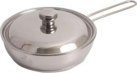 Сковорода "Классика-ПРИМА" 0,5 л с металлической крышкой (160/136 мм)