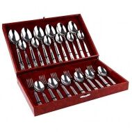 Набор подарочный десертный "Узоры" 24 предмета