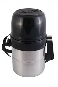 Термос "Дорожный" 0,5 л с универсальным горлом на ремне