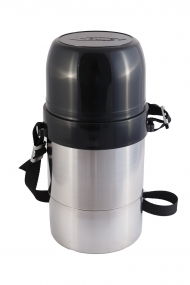 Термос "Дорожный" 0,75 л с универсальным горлом на ремне