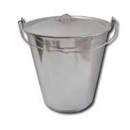 Ведро с крышкой 10 л (260/185 мм)