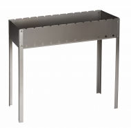 Мангал разборный "Дачный" на длинных ножках 1,4 мм